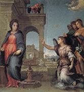 Andrea del Sarto Reported good news china oil painting reproduction